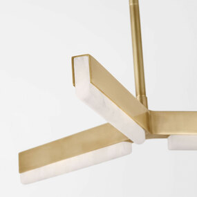 Linea Linear Y Chandelier