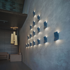 Hush Acoustic Wall Sconce by Bruck