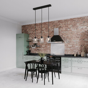 William Linear Multi Light Pendant