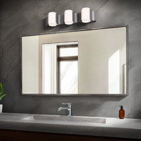 Circle Line Color-Select Bathroom Vanity Light