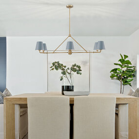 Xavier Linear Chandelier by Crystorama