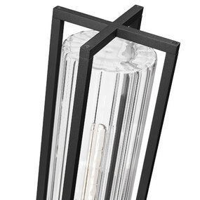 Aura Outdoor Post Light with Round Fitter