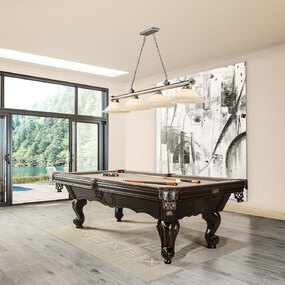 Cordon Linear Pendant with Flared Glass Shade by Z-Lite