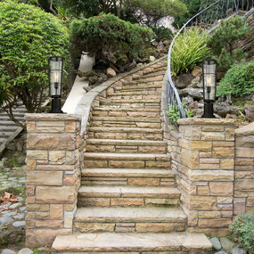 Helix Outdoor Pier Light with Traditional Base by Z-Lite