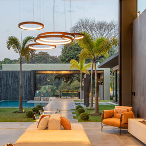 Frame Ring Pendant by Accord Iluminacao