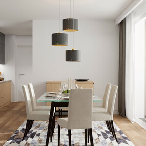 Element Round Multi-Light Pendant by Accord Iluminacao
