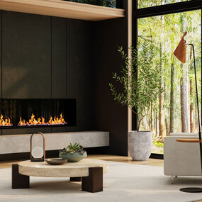 Balance Floor Lamp with Table
