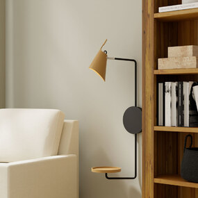 Balance Wall Light with Shelf by Accord Iluminacao