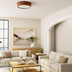 Round Tapered Flush Light