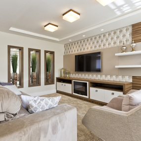 Clean Square Ceiling Flush Light
