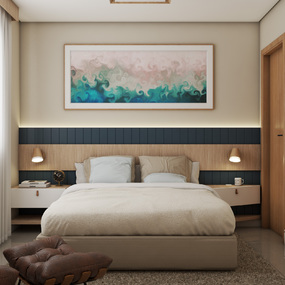 Squares Meio Ceiling Flush Light by Accord Iluminacao