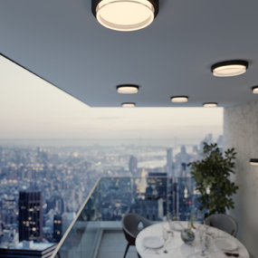 Elm Outdoor Flush Light