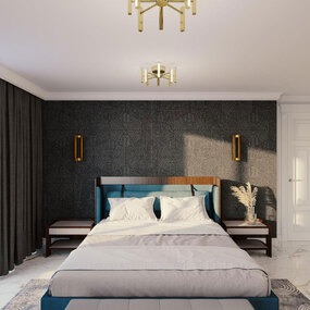 Indra Color-Select Semi Flush Ceiling Light by AFX
