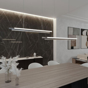 Indra Color-Select Linear Pendant by AFX