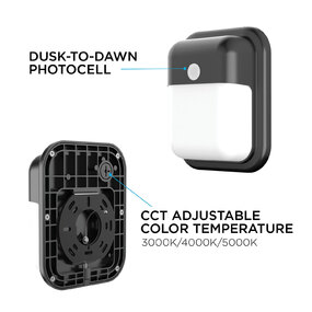 Patton Color-Select Outdoor Wall Light