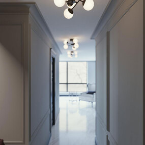 Pearl Semi Flush Ceiling Light