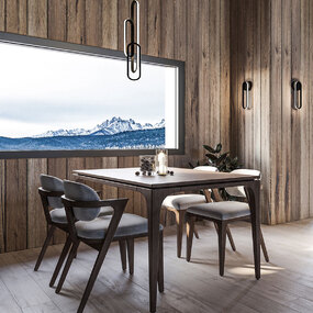 Sienna Round Color-Select Multi Light Pendant by AFX