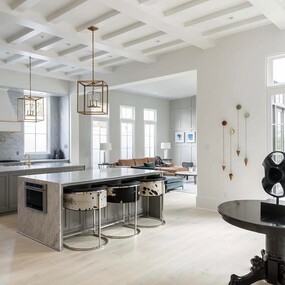 Calvin Hide Counter Stool by Arteriors Home