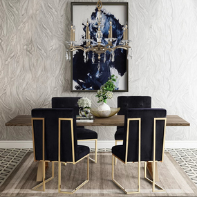 Kaya Chandelier by American Brass & Crystal
