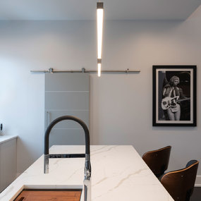 Tie Stix Metal Center Feed Suspension by PureEdge Lighting
