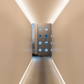 Verge Wall 2.5W Plaster-In System by PureEdge Lighting