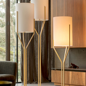 Arborescence Large Shade Floor Lamp