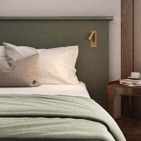 Fuse Plug-In Headboard Recessed Reading Light