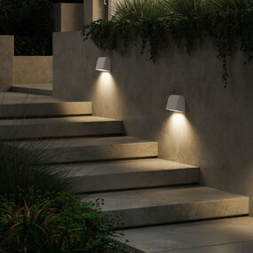 Mast Twin Concrete Outdoor Wall Sconce by Astro Lighting