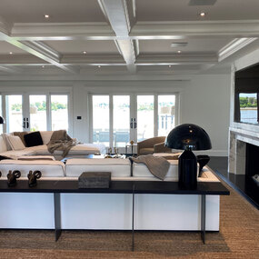 Atollo Black Metal Table Lamp by Oluce Srl