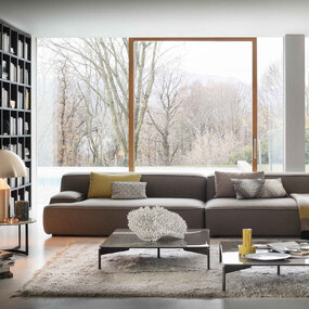 Atollo Gold Metal Table Lamp by Oluce Srl