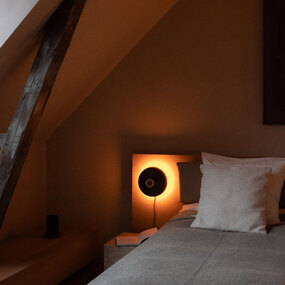 Reverse Plug-In Wall Sconce