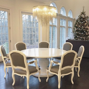 Fountain Ave Chandelier by Avenue Lighting