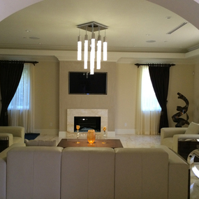 Glacier Square Multi Light Pendant