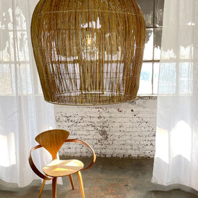 Rattan Bulb Pendant