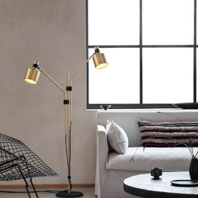Riddle Double Floor Lamp