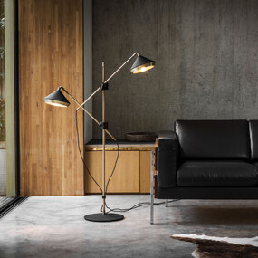Shear Floor Lamp