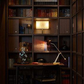 Stasis Table Lamp by Bert Frank