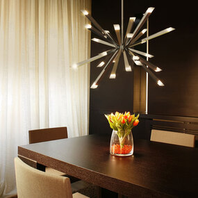 Starburst Pendant by Blackjack Lighting Starburst Pendant by Blackjack Lighting