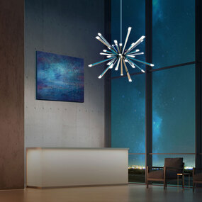 Starburst Pendant by Blackjack Lighting Starburst Pendant by Blackjack Lighting