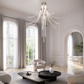 Flare Chandelier Multi Light Pendant
