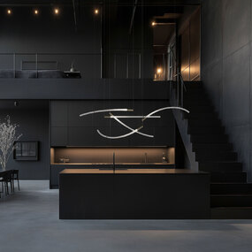 Flare Horizontal Multi Light Pendant