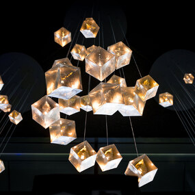 Pyrite Linear Pendant