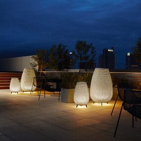 Amphora Outdoor Plug-in Floor Lamp by Bover