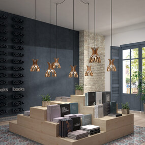 Domita Multi Light Spider Pendant by Bover