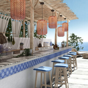 Nans Outdoor Pendant by Bover