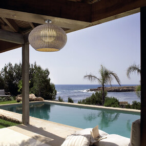 Garota Outdoor Ceiling Light by Bover