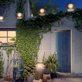 Garota Catenary Outdoor Pendant by Bover
