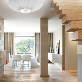 Siam 150 Semi Flush Ceiling Light
