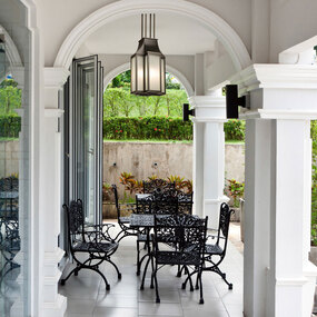 Belvedere Outdoor Lantern Pendant by Boyd Lighting