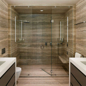 Emanation Recessed Mirror Wall Light by Boyd Lighting